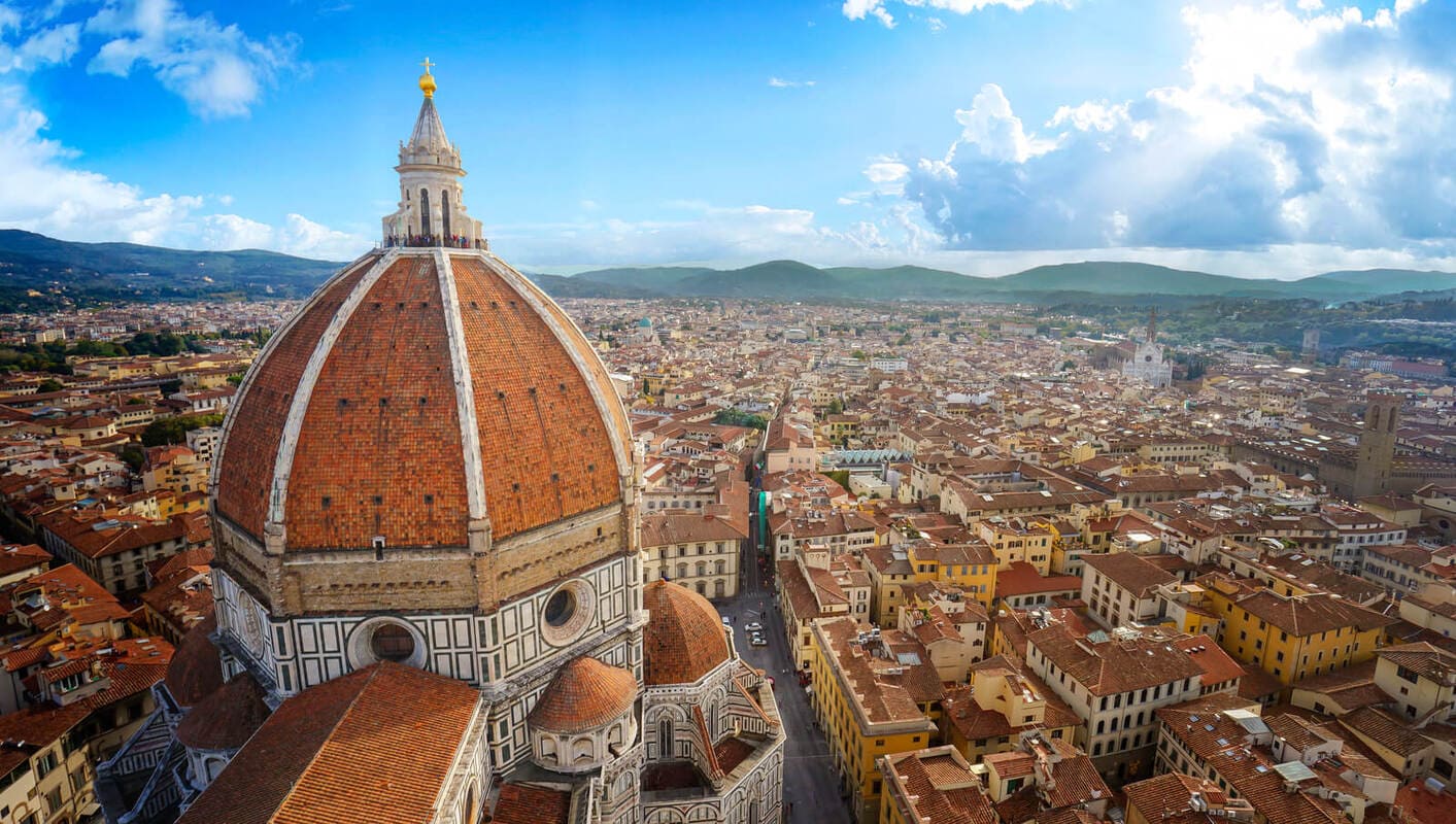 FLORENCE, CLEAN ENERGY: solar photovoltaic and solar thermal panels on the rooftops
